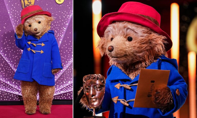 Paddington Bear steals the spotlight at the 2026 BAFTAs as he makes an epic appearance